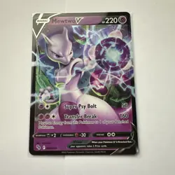 Pokemon TCG Mewtwo V Pokemon Go 030/078 Holo Ultra Rare - Image 1