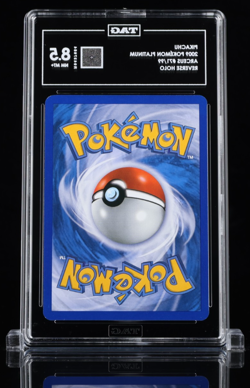 2009 POKEMON PLATINUM ARCEUS 71/99 PIKACHU REVERSE HOLO TAG 8.5 NM MT+ - Image 2
