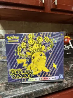 Pokemon Surging Sparks ETB- Elite Trainer Box - New Sealed - Image 1