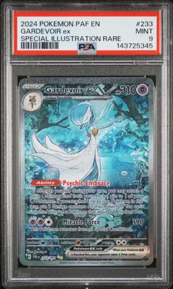 2024 POKEMON PAF EN-PALDEAN FATES SPECIAL ILLUSTRATION RARE GARDEVOIR EX PSA 9 - Image 1