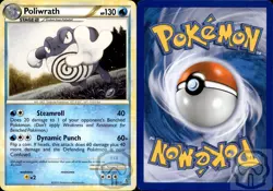 Poliwrath 21/95 R HGSS Unleashed Pokemon NM/M - Image 2