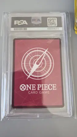 2022 BANDAI PSA 10 ONE PIECE Jap Roronoa Zoro Alt Art OP01-001 L ROMANCE DAWN - Image 2