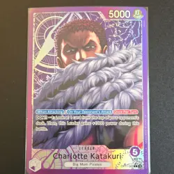Charlotte Katakuri OP11-062 Leader Alternate Art Holo One Piece CCG - Image 1