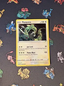 Pokemon Cards Rayquaza SWSH029 Cosmos Holo Promo - (NM) - Image 1