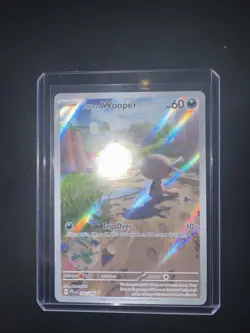 Pokemon TCG Paldean Wooper 102/094 Phantasmal Flames English Pack Fresh - Image 1