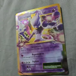 Pokemon Cards: Evolutions Rare Holo: Mewtwo EX 52/108 - Image 2