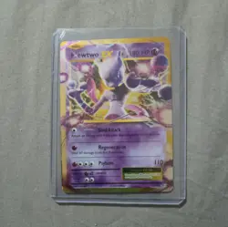 Pokemon Cards: Evolutions Rare Holo: Mewtwo EX 52/108 - Image 3