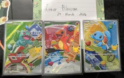 Pokemon TCG First Partner Illustration Collection Series 1 Kanto Starter Set - Image 1