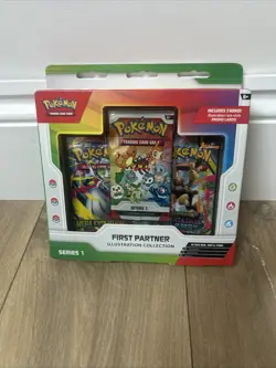 Pokemon TCG: First Partner Illustration Collection Box | SEALED✅ - Image 1
