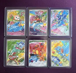 Pokemon TCG First Partner Illustration Collection Series 1 - Gen 1 & 7 Bundle - Image 1