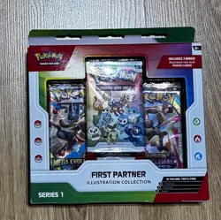 Pokemon TCG *First Partner Illustration Collection Box * Series 1 - BRAND NEW - Image 1