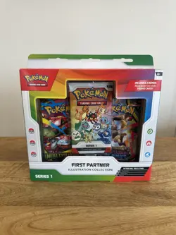 Pokemon TCG: First Partner Illustration Collection Series 1 Brand New Sealed - Image 1