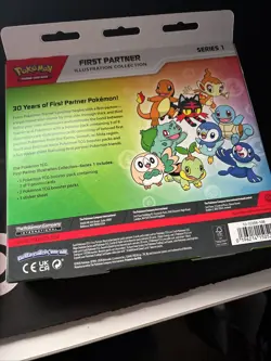 Pokemon TCG First Partner Illustration Collection Box - Brand New and Sealed - Image 2