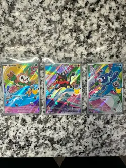 Pokemon TCG First Partner Illustration Collection 2026 Promos Gen 1 Set NM - Image 1