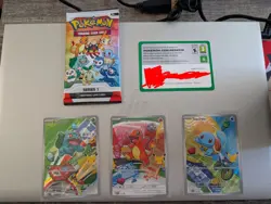 Pokemon TCG First Partner Illustration Collection Series 1 Kanto GEN 1 Starters - Image 1