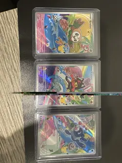 Pokemon TCG First Partner Illustration Collection Series: 7th Gen - Complete Set - Image 1