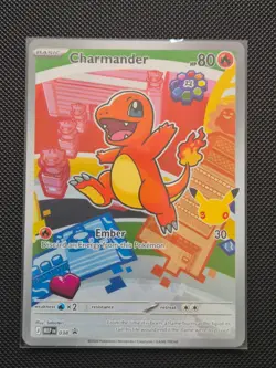 Pokemon TCG First Partner Series 1 illustration Collection- Charmander MEP 038 - Image 1
