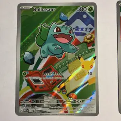 Pokemon TCG First Partner Illustration Collection Series 1 Kanto GEN 1 Starters - Image 2