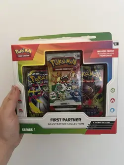 Pokemon TCG *First Partner Illustration Collection Box * Series 1 - BRAND NEW - Image 1