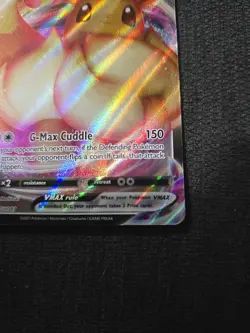 Eevee VMAX SWSH087 Promo SWSH: Sword & Shield Promo Cards Pokemon Card - Image 4
