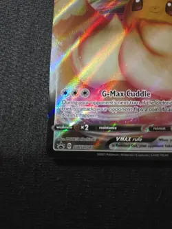 Eevee VMAX SWSH087 Promo SWSH: Sword & Shield Promo Cards Pokemon Card - Image 5