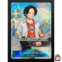 [NM] Ace ONE PIECE Card Game Japanese P-074 Strongest Three Brothers 14F48 - Image 1