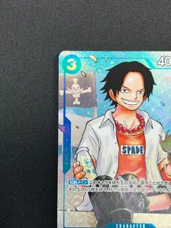 [NM] Ace ONE PIECE Card Game Japanese P-074 Strongest Three Brothers 14F48 - Image 4