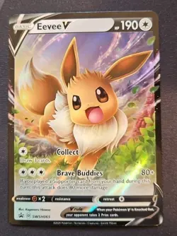 Eevee V - Promo SWSH: Sword & Shield Promo Cards SWSH065 NM/LP - Image 1