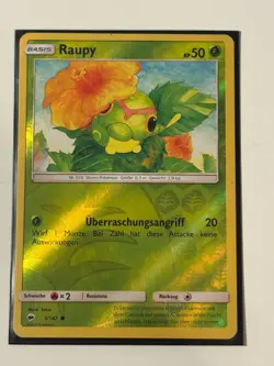 Raupy (Caterpie) Reverse Holo 1/147 | Pokemon Card | German | LP - Image 1