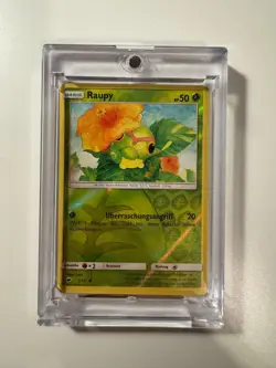 Raupy (Caterpie) Reverse Holo 1/147 | Pokemon Card | German | LP - Image 2