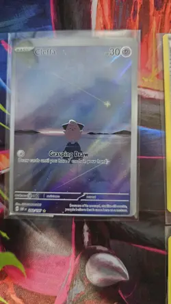 Miscut Cleffa With Alignment Dots Pokemon Card - Image 1