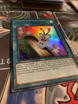 Toon Bookmark TOCH Ultra Rare - Yugioh Card #2X - Image 2