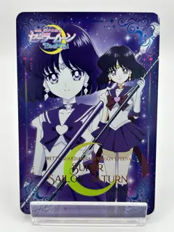 Super Sailor Saturn Moon Eternal card Anime Japanese TCG Pretty Gurdian Japan - Image 1