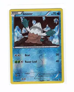 Snover 25/101 Plasma Blast Reverse Holo - Pokemon Card - Image 1