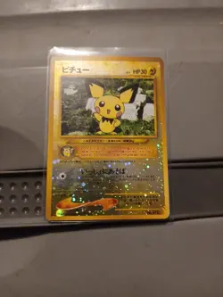 Pokemon Pichu Neo Premium File 2 #172 Holo Japanese Card HP30 - Image 1