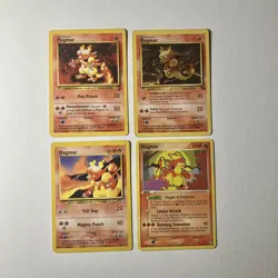 Magmar Pokemon Card Lot x8 w/ Reverse Holos Base / Fossil / Neo / Legend Maker - Image 2