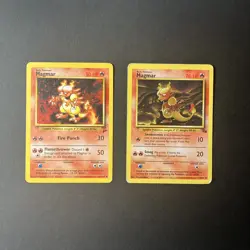 Magmar Pokemon Card Lot x8 w/ Reverse Holos Base / Fossil / Neo / Legend Maker - Image 4