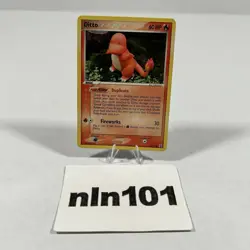 2005 Ditto (Charmander) Delta Species Card 61/113 Common, Yuka Morii - Image 1