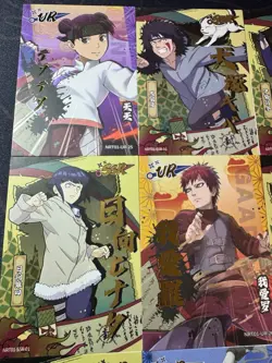 Naruto Shippuden Naruto Character Collectible CP NM TCG 9 x Thick Premium Cards - Image 2