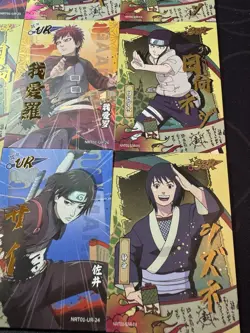Naruto Shippuden Naruto Character Collectible CP NM TCG 9 x Thick Premium Cards - Image 4