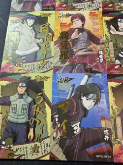 Naruto Shippuden Naruto Character Collectible CP NM TCG 9 x Thick Premium Cards - Image 5