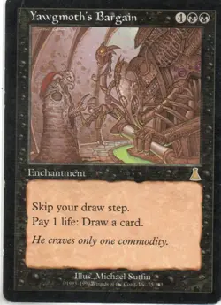 MTG: Urza's Destiny: Yawgmoth's Bargain: Lightly Played Condition - Image 1