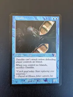 1 x Dandan - Time Shifted - MTG Magic the Gathering - Blue NM - Image 1