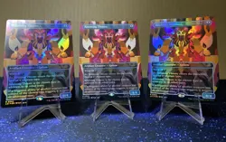 X3 Roaming Throne Lost Caverns of Ixalan 344 Borderless Rare 1X Regular, 2X Foil - Image 1