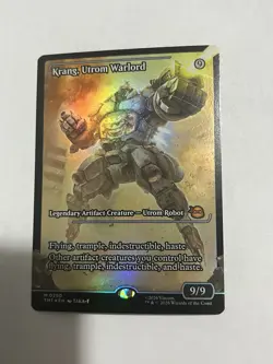 Krang, Utrom Warlord (Showcase) - NM -Teenage Mutant Ninja Turtles Foil MTG 290 - Image 1