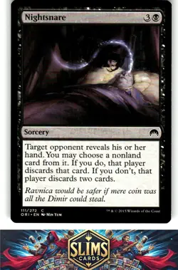 Magic the Gathering MTG Magic Origins Nightsnare #111 Buy 2 Get 1 - Image 1