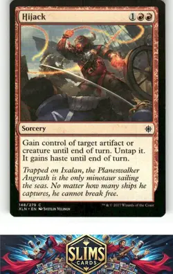 Magic the Gathering MTG Ixalan Hijack #148 Buy 2 Get 1 - Image 1