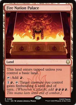 Fire Nation Palace Avatar: The Last Airbender NM MTG - Image 1