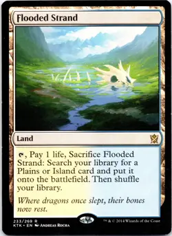 Flooded Strand R Khans of Tarkir 233 LP - Image 1