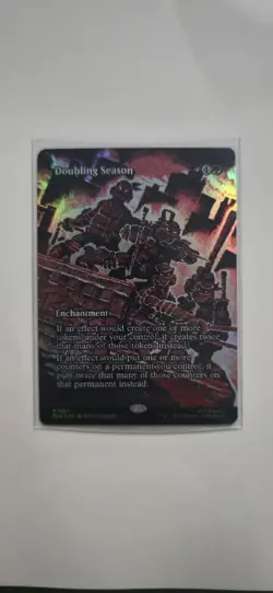 Doubling Season (Borderless) Teenage Mutant Ninja Turtles Source Material Foil - Image 1